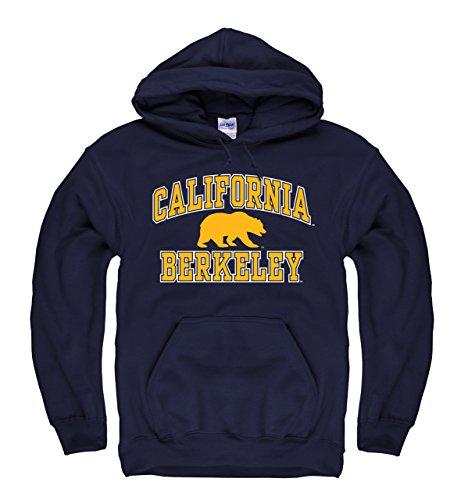 Cal Golden Bears Adult Arch and Logo Hooded Sweatshirt - Navy