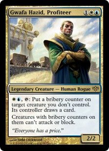 Magic: the Gathering - Gwafa Hazid, Profiteer - Conflux