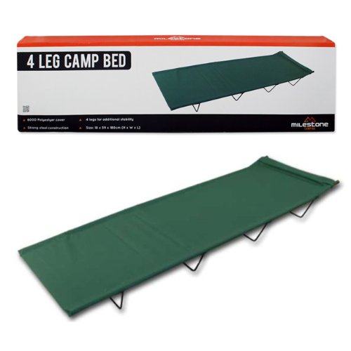Algopix Similar Product 2 - Milestones 4 Legs Folding Camp Bed