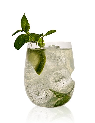 GoVino Wine Glass Flexible Shatterproof Recyclable- 12 Oz, Set of 8