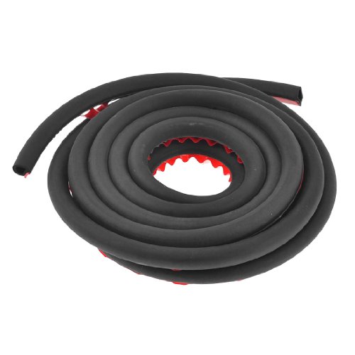 

Car Door Air Sealed Hollow D Shaped Strip Black