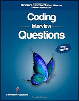 Coding Interview Questions: Narasimha Karumanchi: 9788192107516: Amazon ...
