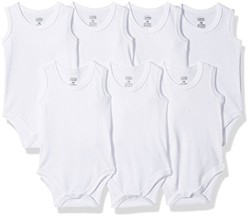 Algopix Similar Product 14 - Luvable Friends Basic Bodysuits, 5 Pack