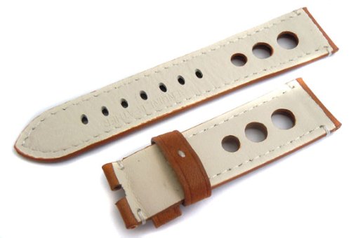 

Grand Prix 22mm Leather Watch Strap for Rolex Deepsea Sea-dweller