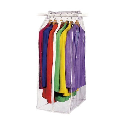 Clear Vinyl Framelss Suit Bag (15