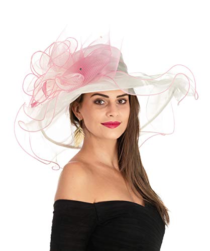 Algopix Similar Product 5 - Womens Organza Church Kentucky Derby