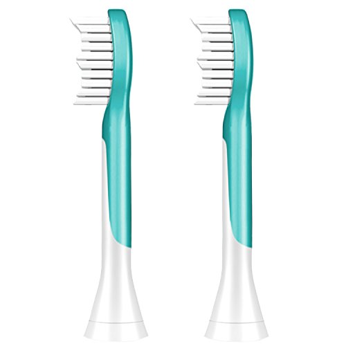 Philips Sonicare HX6042/64 Sonicare for Kids Replacement Brush Heads, Ages 7-10, 2 Pack