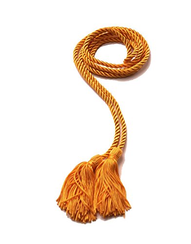 Graduation Honor Cord for Academic Commencements, Gold