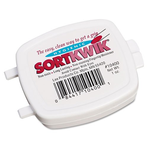 

LEE - Sortkwik Fingertip Moisteners, 1 oz, Pink 10400 (DMi EA
