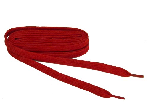 

60 Inch 152 cm Heavy Duty tube style 10 mm wide fashion colored boot laces shoelaces - 2 pair pack
