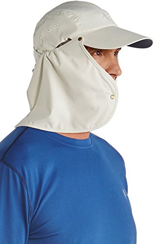 Algopix Similar Product 4 - Coolibar UPF 50 Mens Super Sport Hat