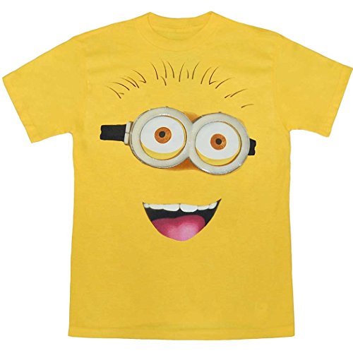 Despicable Me Minion Silly Face Adult T-Shirt