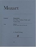 Flötenquartette für Flöte, Violine, Viola und Violoncello - Wolfgang Amadeus/Hrsg. Wiese, Henrik Mozart