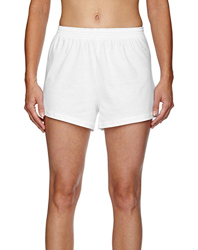 Algopix Similar Product 16 - RM JERSEY KNIT CHEER SHORT (WHITE) (XL)