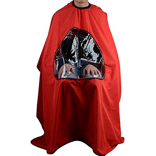 Silvercell Barbers Hair Cutting Cape Gown Viewing Window Hairdressing Clothes
