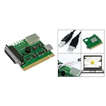 TOOGOO(R) Motherboard USB & PCI Analyser Diagnostic Card Tester for Desktop & Laptop PC