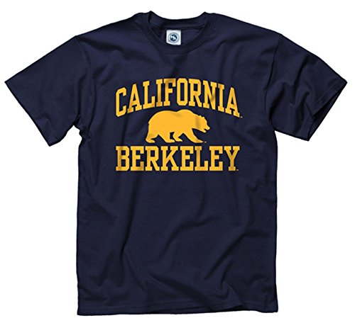 California-Berkeley Golden Bears Adult Arch and Logo T-Shirt - Navy