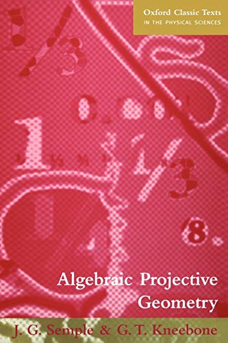 Algopix Similar Product 7 - Algebraic Projective Geometry Oxford
