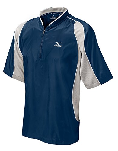 Algopix Similar Product 4 - Mizuno Protect Batting Jersey Navy