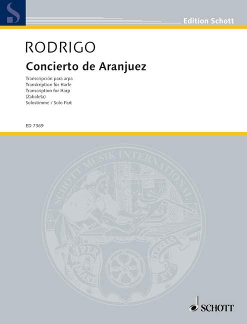 CONCIERTO DE ARANJUEZ HARPE by JOAQUIN RODRIGO