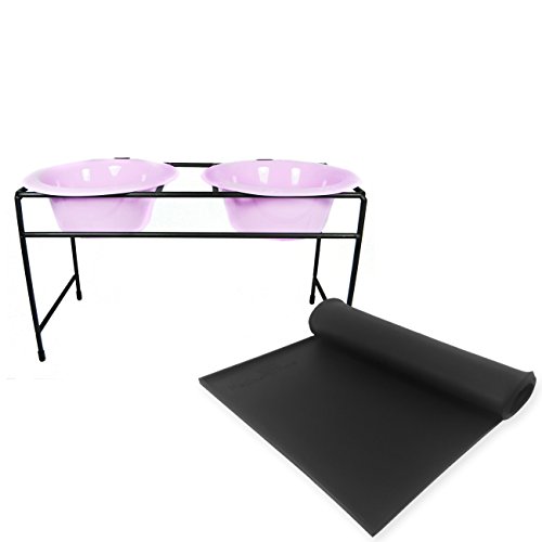 Algopix Similar Product 18 - Platinum Pets 2 Cup Modern Double