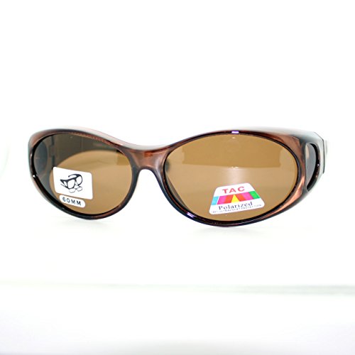 OTG Fit Over Glasses Oval Polarized Lens Sunglasses 100% UV Protection