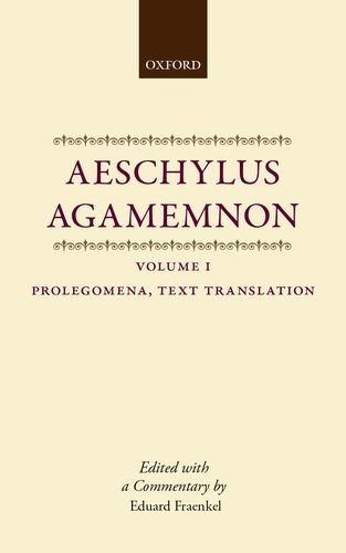 Algopix Similar Product 11 - Aeschylus Agamemnon Aeschylus