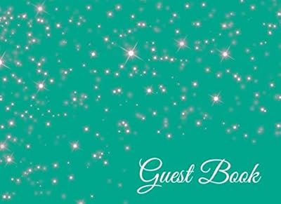 Guest Book: Party Guest Book White on Teal for Weddings, Birthday Parties, Bridal Showers, and Fun Events for Women (Volume 8)