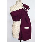 Maya Wrap Lightly Padded Ring Slings - Plum - Medium