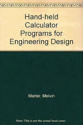 Handheld Calculator Programs for Engineering Design