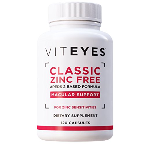Algopix Similar Product 6 - VITEYES Classic AREDS 2 Zinc Free 120