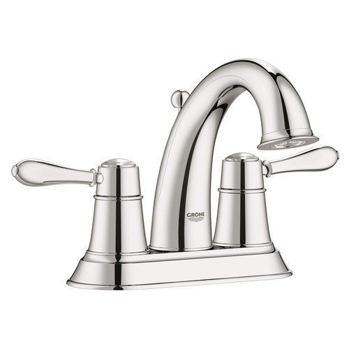 

Grohe 20 424 Fairborn Centerset Bathroom Faucet with SilkMove® - Free Metal Pop-