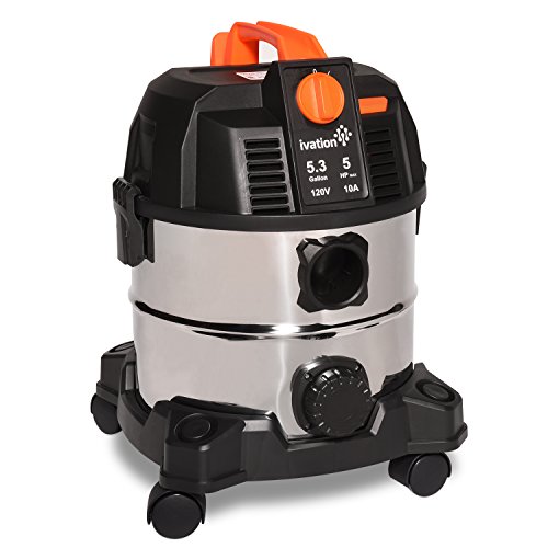 Algopix Similar Product 5 - Ivation Wet Dry Vac 53 Gallon 5 Peak