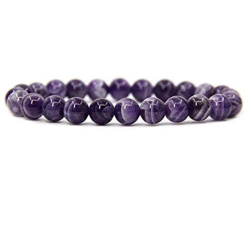 Algopix Similar Product 15 - Natural African Amethyst Gemstone 8mm