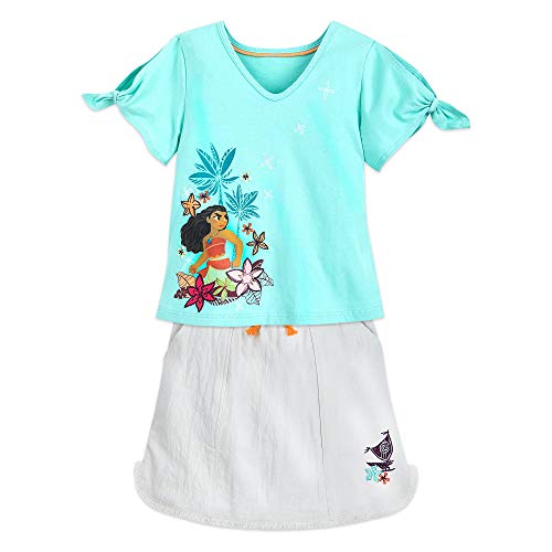Algopix Similar Product 16 - Disney Moana TShirt and Shorts Set for