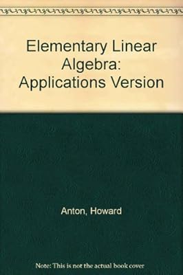 Elementary Linear Algebra with Applications