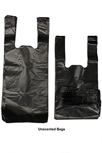 Originalpetbags 200 Black Unscented Easy Open & Easy-tie Handle 15
