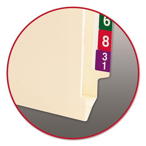 

Smead - Hvwt End Tab File Pocket w/1 1/2" Accordion Expansion, Ltr, 14 Pt. Manila, 50/Bx 75740 (DMi BX