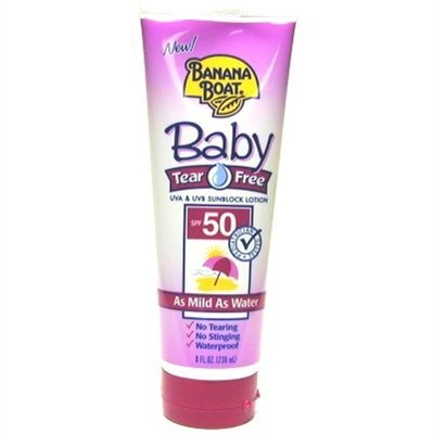 Banana Boat Spf#50 Baby Tear Free Sunblock 8oz