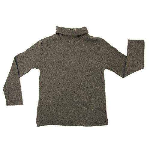 JP Big Girls solid Color Turtleneck 100% Cotton (6-14 Years) Multiple Colors