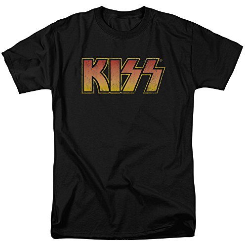 Classic Band Logo -- KISS Band Adult T-Shirt