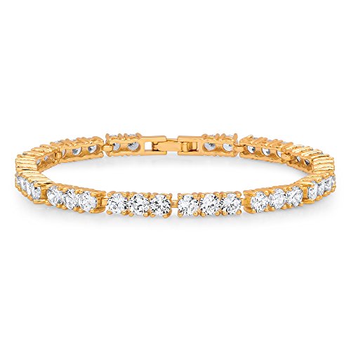 Algopix Similar Product 20 - 18k white gold plated brass simulated