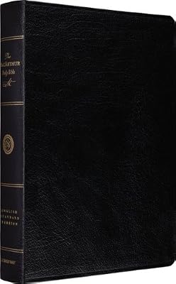 ESV MacArthur Study Bible (Genuine Leather, Black)