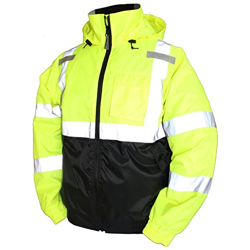 Tingley Rubber Bomber II Jacket, (3-XLarge) Lime Green
