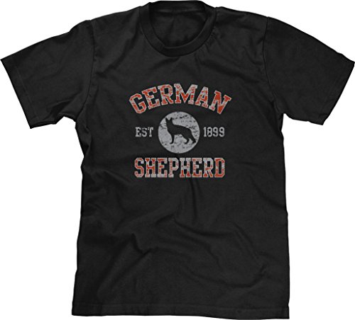 Blittzen Mens T-shirt German Shepherd Est. 1899