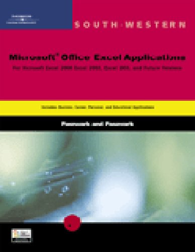 Microsoft Office Excel Applications by Pasewark and Pasewark
