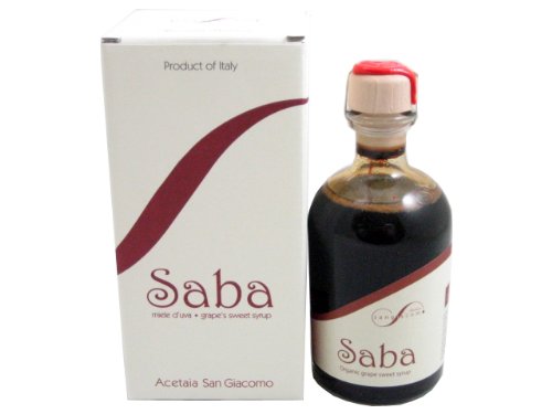 

Cooked Balsamic Vinegar syrup of Reggio Emilia Saba Grape Condiment by San Giacomo