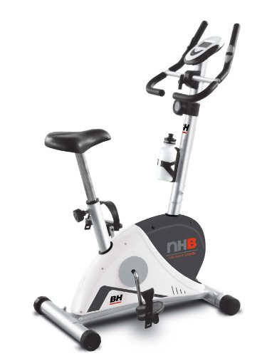 BH Fitness NHB - Bicicleta estática, color blanco