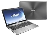 Asus K550JD-DM028H Notebook, Display 15.6 Pollici Full HD LED, Processore Intel Core i7-4710, RAM 8 GB, HDD 1 TB, Scheda Video nVIDIA GeForce GT 820 2 GB, Nero/Argento