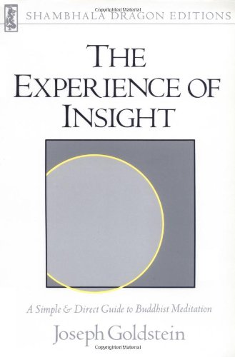 Experience of Insight (Shambhala Dragon Editions) by Joseph Goldstein